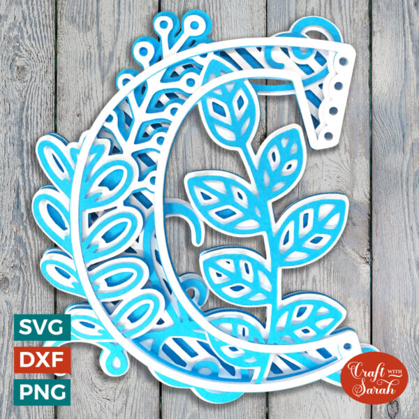 Letter C Alphabet SVG