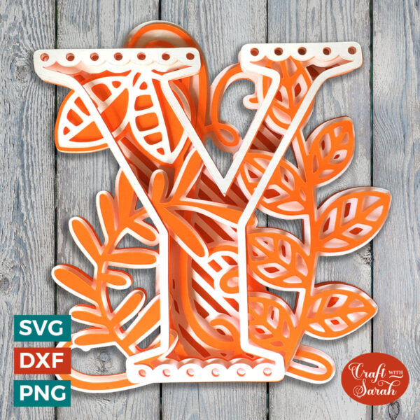 Letter Y Alphabet SVG