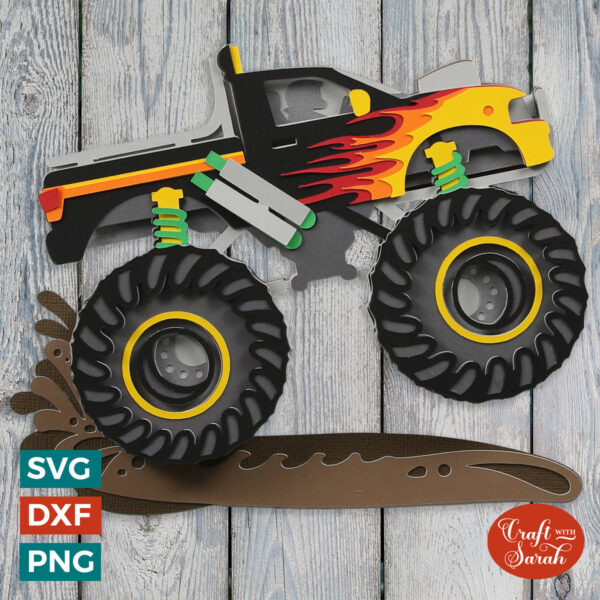 Monster Truck SVG