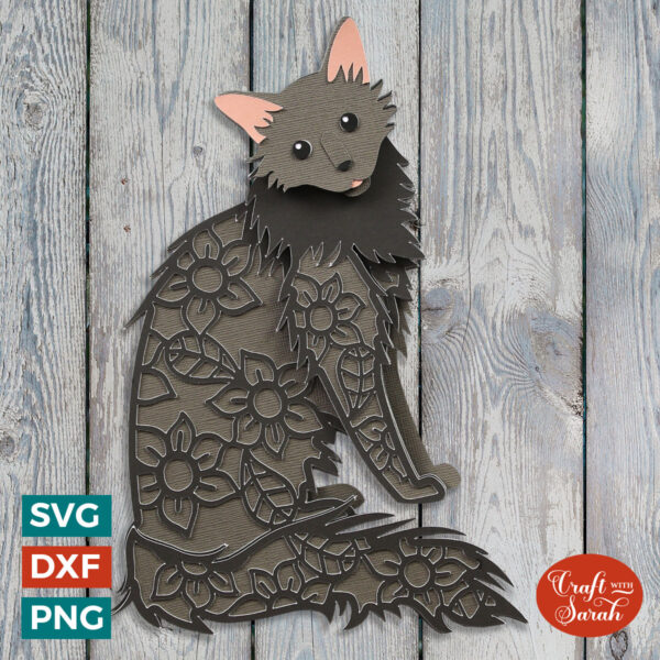 Javanese Cat SVG