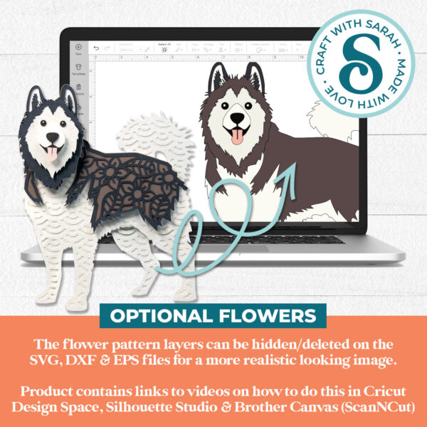 Alaskan Malamute SVG - Image 4