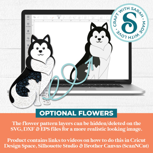 Alaskan Malamute SVG - Image 3