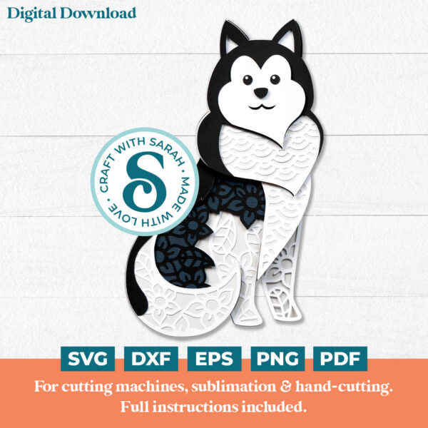 Alaskan Malamute SVG