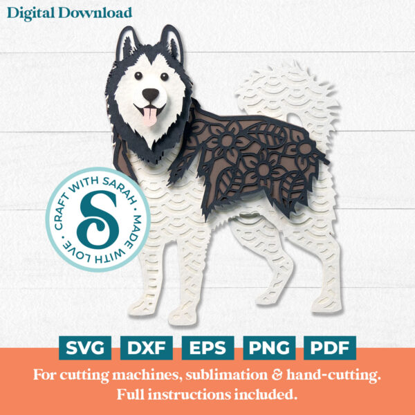 Alaskan Malamute SVG