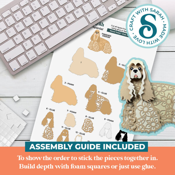 American Cocker Spaniel SVG - Image 2