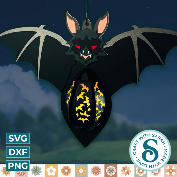Halloween Bat Lantern