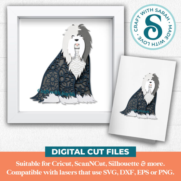 Bearded Collie SVG - Image 3