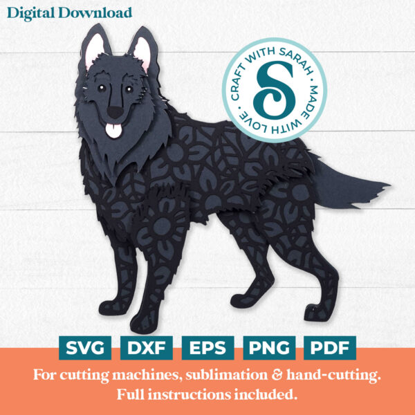 Belgian Shepherd SVG