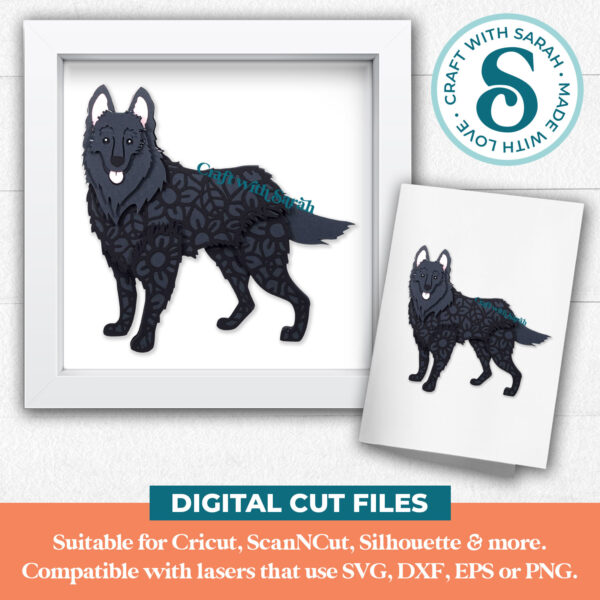 Belgian Shepherd SVG - Image 4