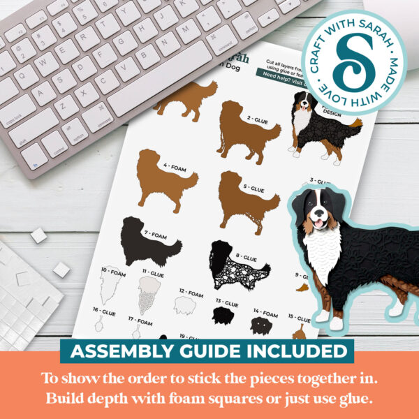 Bernese Mountain Dog SVG - Image 2