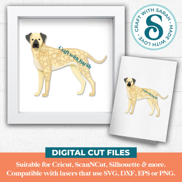 Black Mouth Cur SVG - Image 3