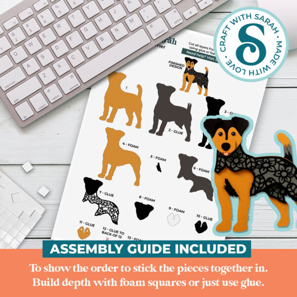 Black & Tan Terrier SVG - Image 2
