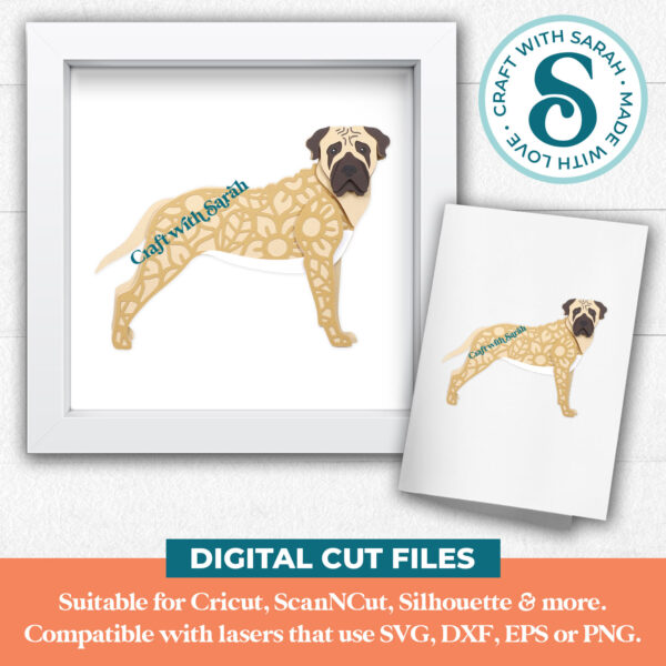 Bullmastiff SVG (Side Facing) - Image 3