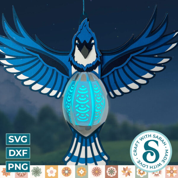 Blue Jay Lantern