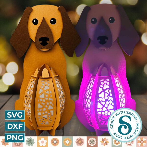 Dachshund Lantern