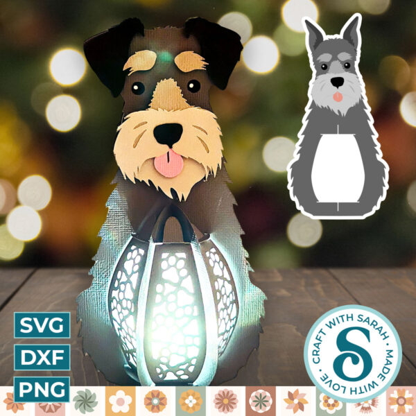 Schnauzer Lantern