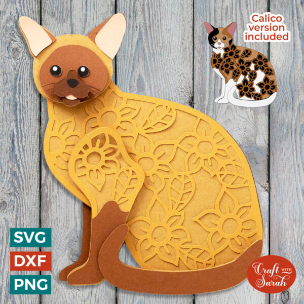 Burmese Cat SVG