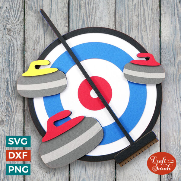 Curling SVG