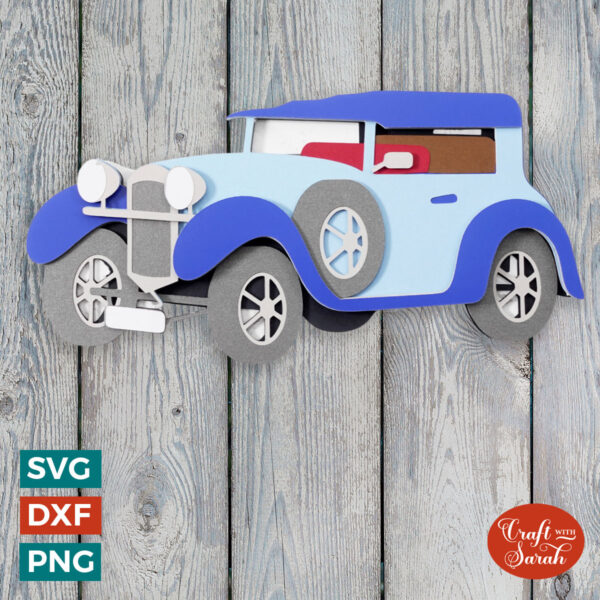 Vintage Car SVG