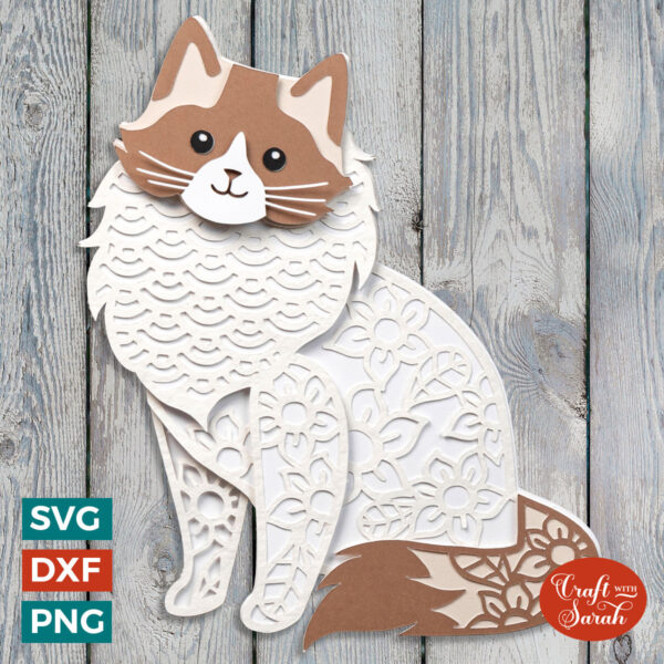 Ragdoll Cat SVG