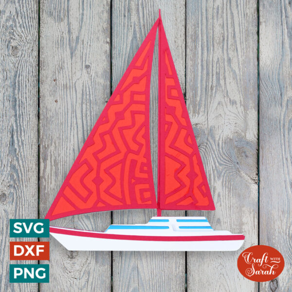 Sail Boat SVG
