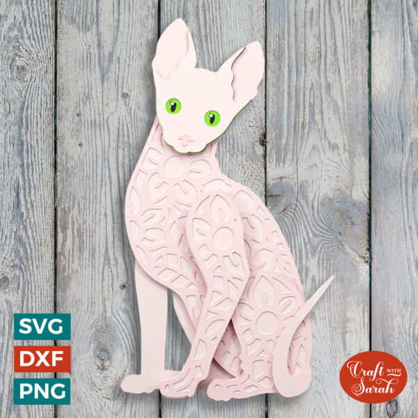 Sphynx Cat SVG