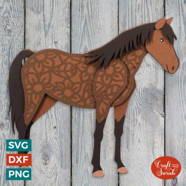 Standing Horse SVG