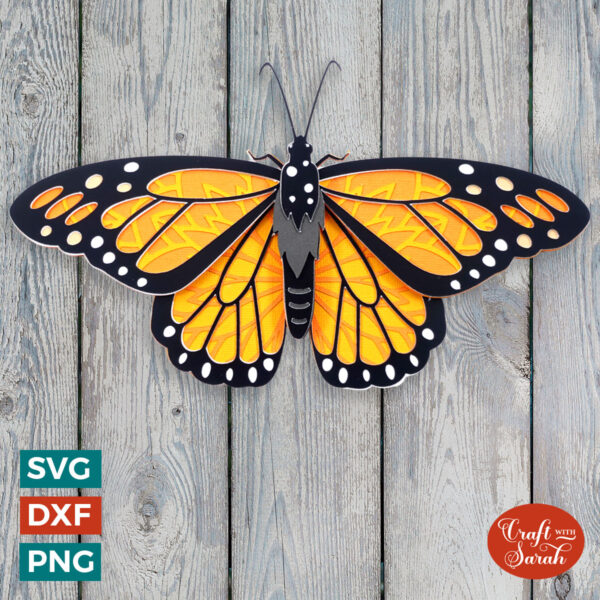 Monarch Butterfly SVG