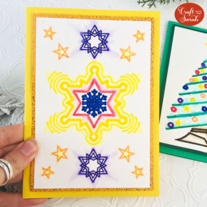 Snowflake Watercolor Card