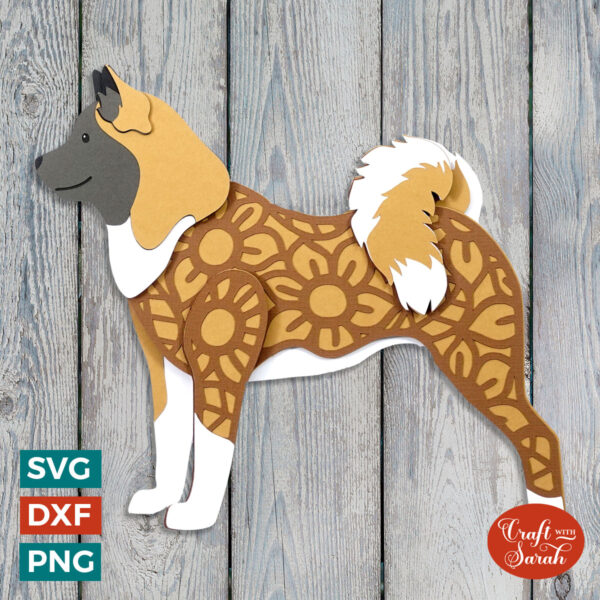 American Akita SVG