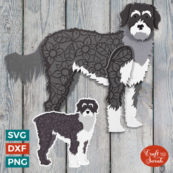 Aussiedoodle SVG