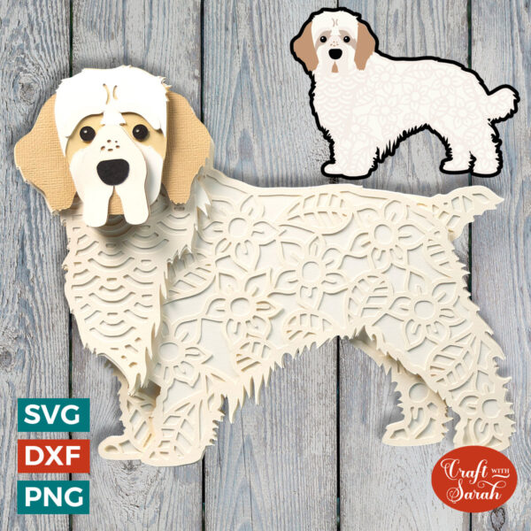 Clumber Spaniel SVG