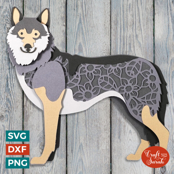 Czechoslovakian Wolfdog SVG