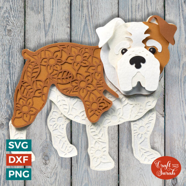 English Bulldog SVG