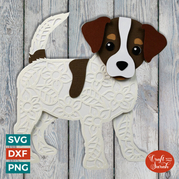 Jack Russell Puppy SVG
