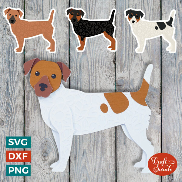 Jack Russell (Standing) SVG