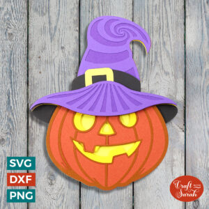 Smiling Jack O Lantern SVG