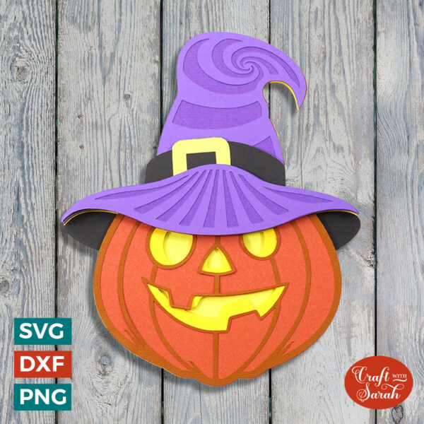 Smiling Jack O Lantern SVG