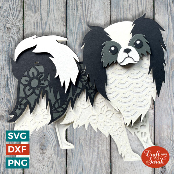 Japanese Chin SVG
