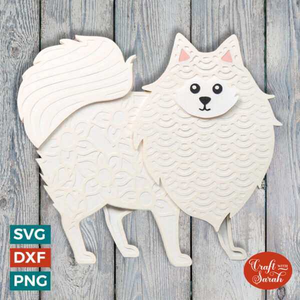Japanese Spitz SVG