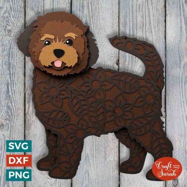 Labradoodle Puppy SVG