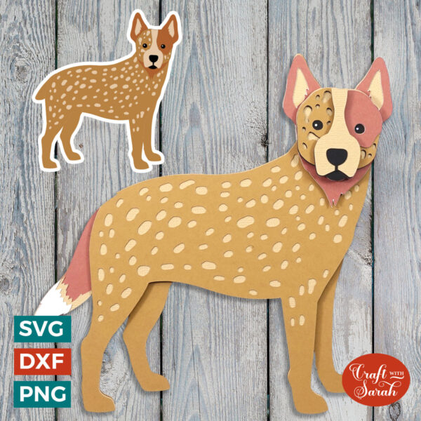 Red Heeler SVG