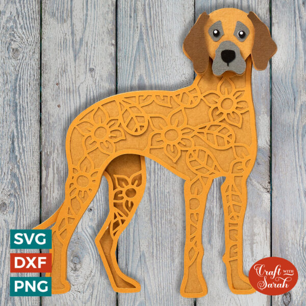 Rhodesian Ridgeback SVG