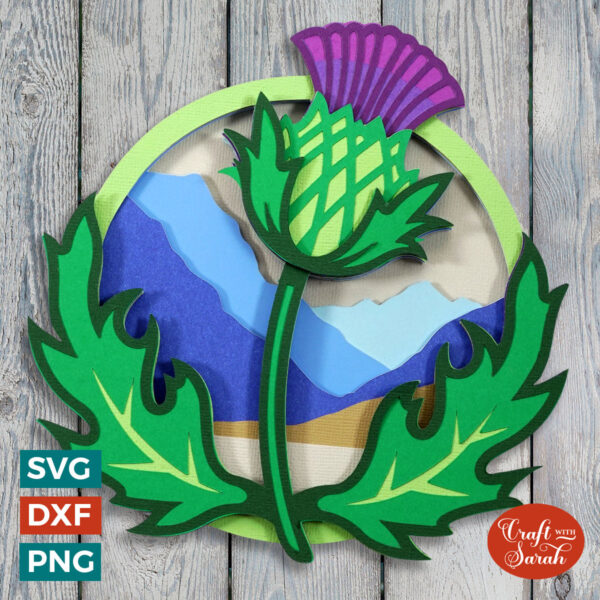 Scottish Thistle SVG