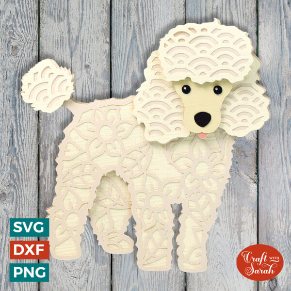 Toy Poodle SVG