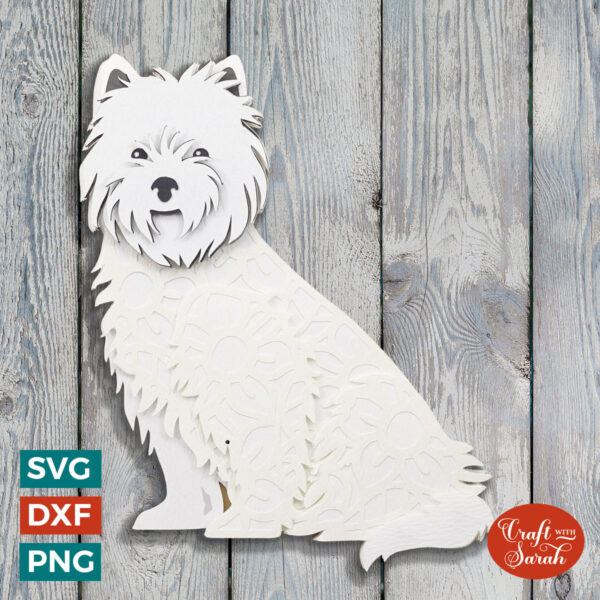 Westie SVG (Sitting)