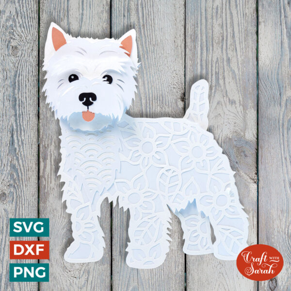 Westie SVG (Standing)