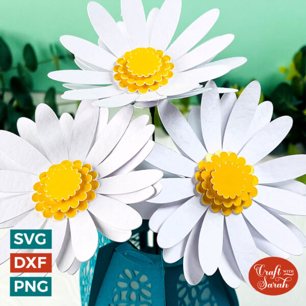 Daisy Paper Flower - Image 2