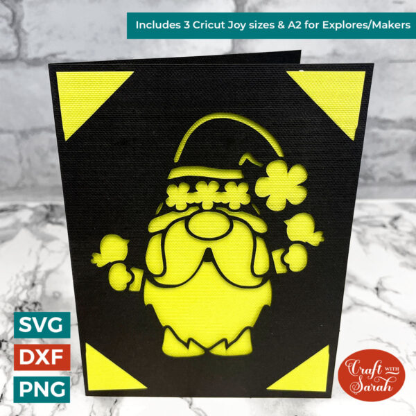 Spring Gnome Insert Card - Male