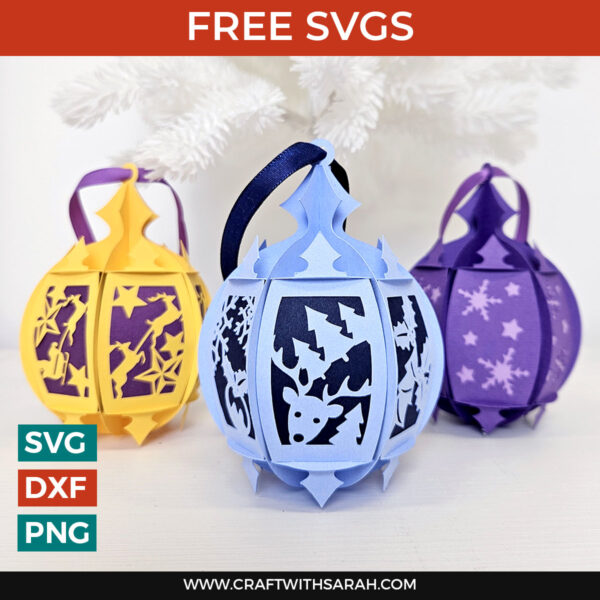 Slot-Together Christmas Ornaments
